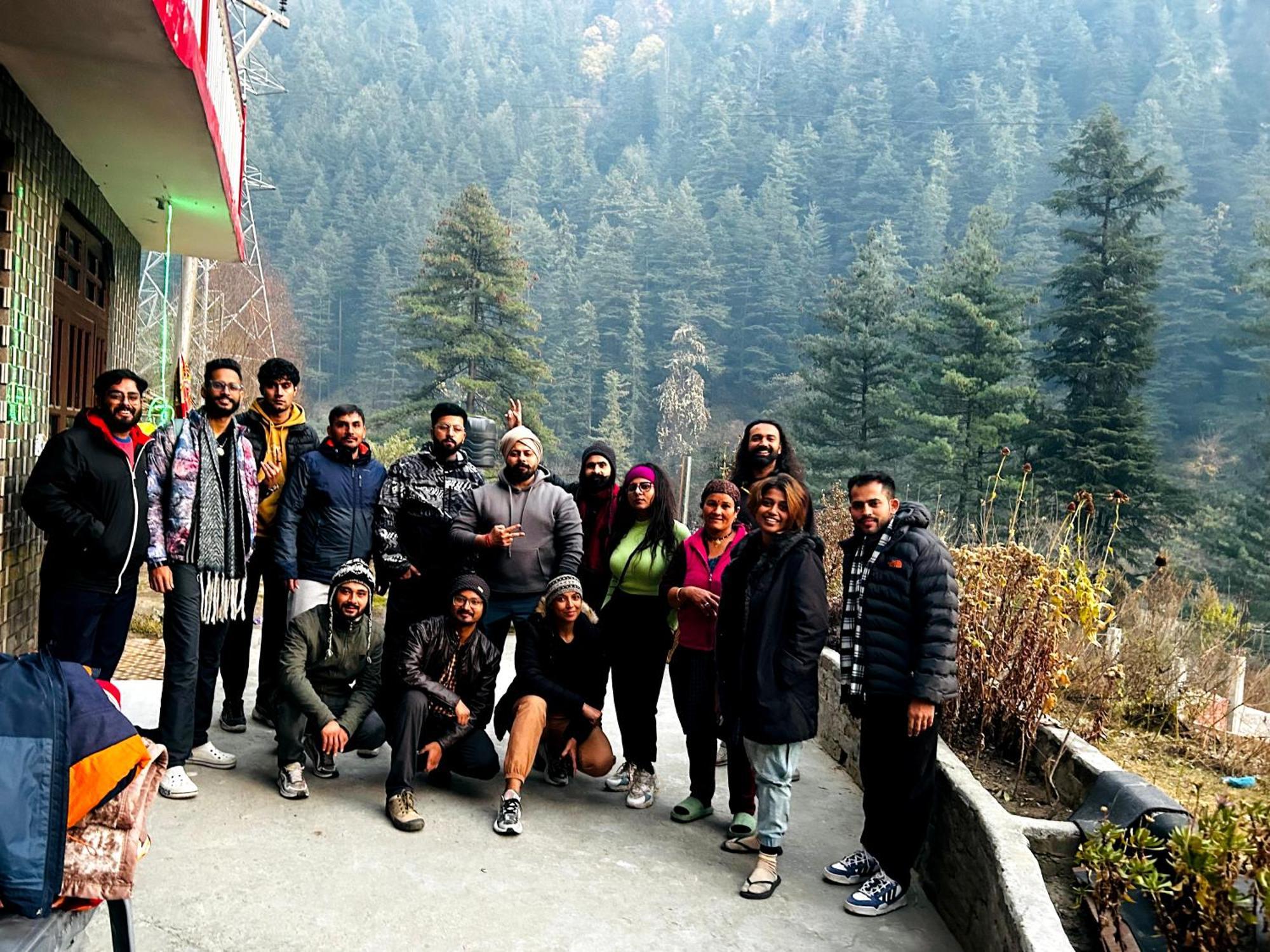 Snow View Guest House Kasol Buitenkant foto
