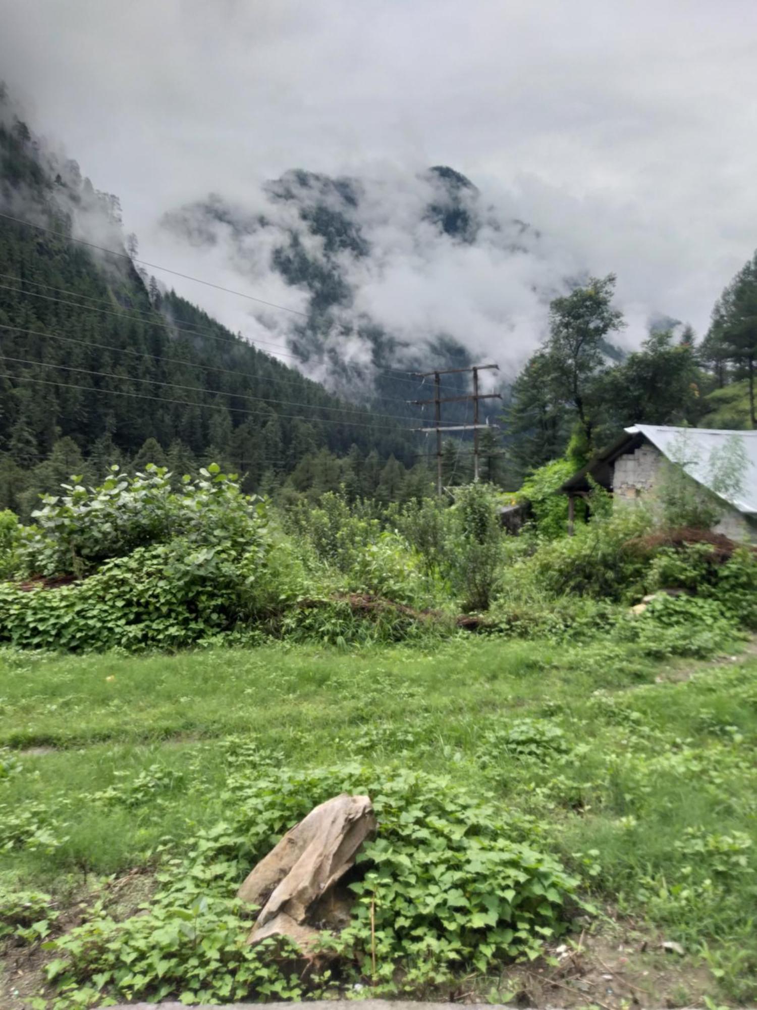 Snow View Guest House Kasol Buitenkant foto